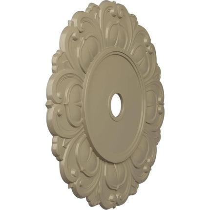 Ekena Millwork CM32ANGDF 32 1/4" OD x 3 5/8" ID x 1 1/8" P Angel Ceiling Medallion (Fits Canopies up to 15 3/4"), Gobi Desert