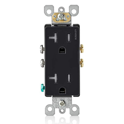 Leviton T5825-I 20 Amp, Tamper- Resistant, Decora 