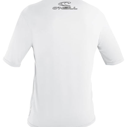 O'NEILL Camiseta de Manga Corta O'NEILL Juvenil Basic Skins UPF 50+ para el Sol, Blanco, 6
