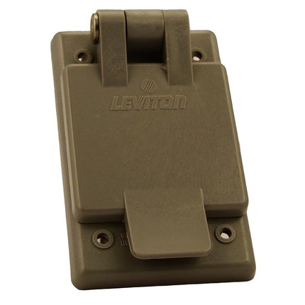 Leviton Power Inlet Receptacle 15 Amp, 125 Volt, S