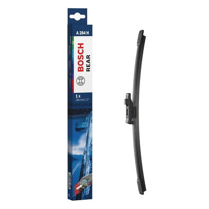 Bosch Rear Wiper A 284 H - Excellent Cleaning Performance - Replacement Blade for Back Windscreen - 1 Blade, 280mm