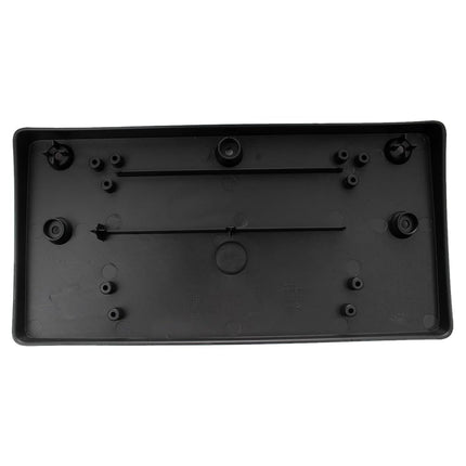 TRQ Front License Plate Bracket Black Compatible with 2018-2023 Land Rover Range Rover Velar RO1068108