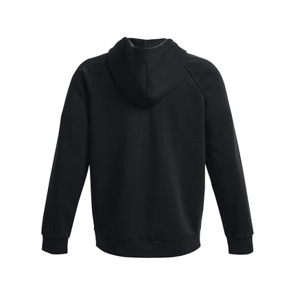 Under Armour Mens Rival Fleece Zip Hoodie - Black / / White - MD