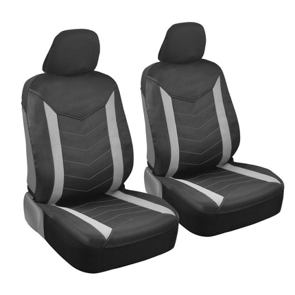 Fundas de asiento impermeables Motor Trend SpillGuard Full Set – Protectores de asiento de neopreno con asiento trasero dividido, fundas de asiento de coche para automóviles, camionetas y SUV