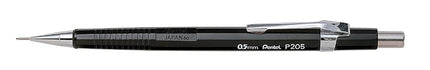 Pentel P200 Series Auto Mechanical Pencil Set of 4-0.3/0.5/0.7/0.9mm