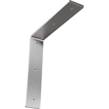 Ekena BKTM02X10X10HASS 2-Inch Width x 10-Inch Depth x 10-Inch Height Hamilton Bracket - Stainless Steel