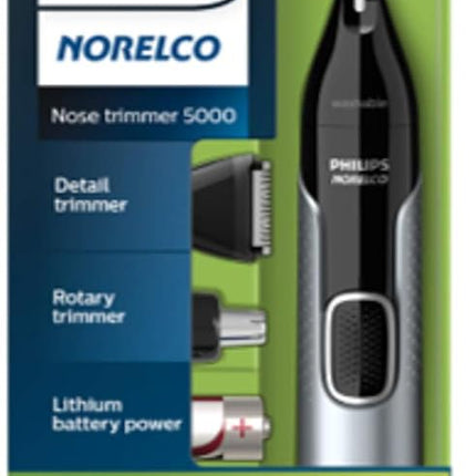 Philips Norelco Nose Trimmer 5000 For Nose, Ears and Eyebrows NT5600/42