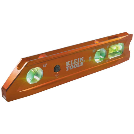 Klein Tools 935RBLT Level, Lighted Torpedo Level w