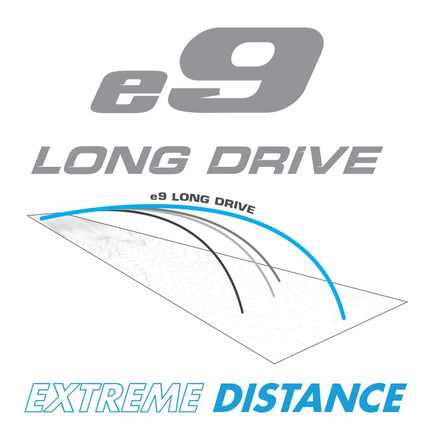 Bridgestone Golf 2023 e9 Long Drive Golf Balls White