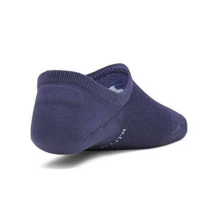 Under Armour Women's Breathe Lite Liner Socks 6 Pack, (403) Washed Navy / Washed Navy / Blue Smoke, Small