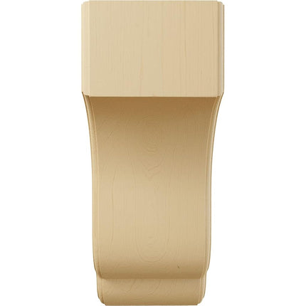 Ekena COR05X07X14CPAL 5 3/4-Inch Width x 7-Inch Depth x 14-Inch Height Capistrano Mission Corbel - Alder