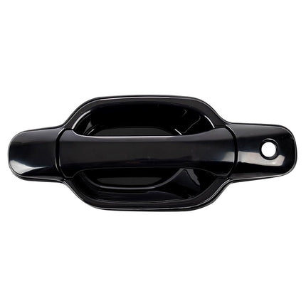 TRQ Front Left Exterior Door Handle Black Drivers 