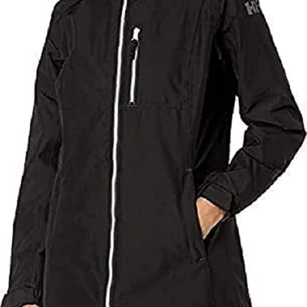 Helly Hansen Women's W Long Belfast Winter Jacket, Black, 5XL
