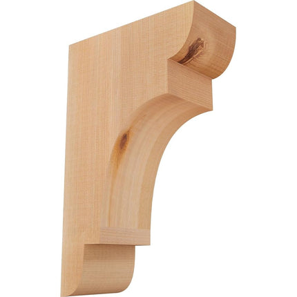 Ekena Millwork COR04X08X12NEB00SWR 3 1/2"W x 8"D x 12"H New Brighton Smooth Corbel, Western Red Cedar