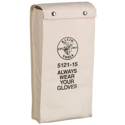 Klein Tools 5121-15 Glove Bag, No. 4 Canvas, 15-In