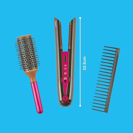 Casdon Dyson Corrale Styling Set | Safe Toy Straighteners for Children Aged 3 Years & Up | Features Realistic Lights & Sounds!