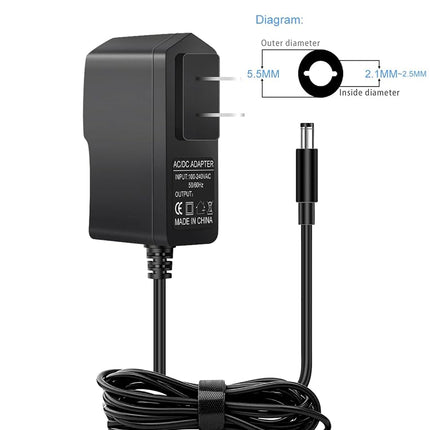 Adaptateur d'alimentation LQLY 12V 2A CA/CC compatible