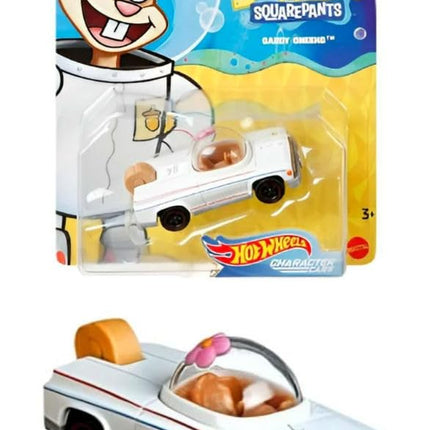 Underwater Wheels Spongebob Character Squarepants 6-Pack Car Bundle + Spongebob Yellow Bubble Van / Patrick Star / Squidward / Mr. Krabs / Plankton / Sandy Cheeks Racer Die-Cast 6 Items Bundle