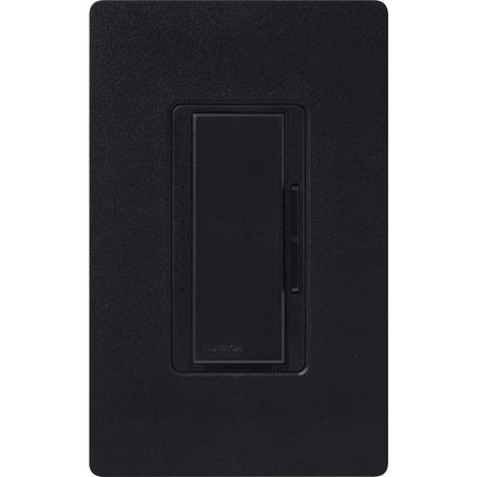 Interruptor atenuador Lutron Maestro C.L para bombillas LED, halógenas e incandescentes regulables, unipolar o multubicación, MACL-153M-MN, Midnight