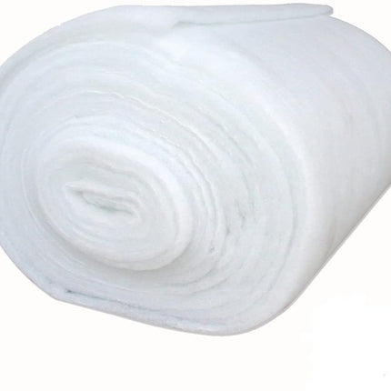 AK TRADING CO. Ouate de polyester Dacron collée de 60 pouces de large, qualité rembourrage - Support de coussin, fournitures de matelassage, rembourrage de meubles, projets d'artisanat, ouate de polyester durable - 10 verges