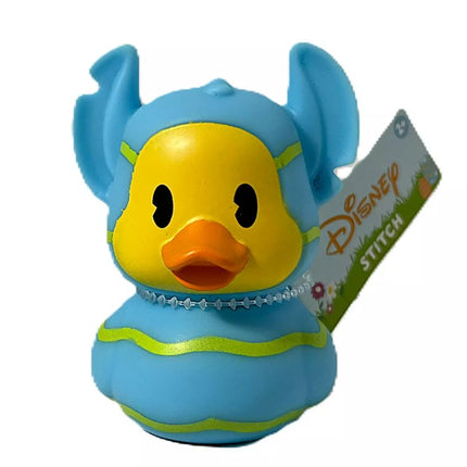 Just Play, Pato de hule Stitch Pascua Azul, Juguete de baño, 7.62 cm