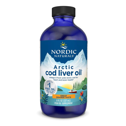 Nordic Naturals CLO Orange, 8-Ounce Bottle