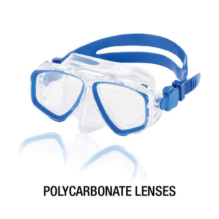 Speedo Masque de Bain d'Aventure Mixte pour Jeunes Junior, Rose givré