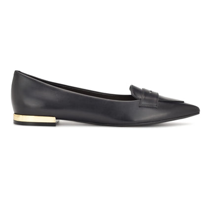 Nine West Womens Lallin Ballet Flat, Black 001, 8.5 UK