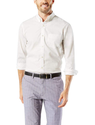 Dockers Men's Classic Fit Long Sleeve Signature Co