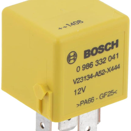 Bosch 0986332041 Mini Relay 12V 40A, IP5K4, Operat