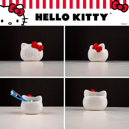 Collectibles Hello Kitty Toothbrush Holder - Makeup Brushes/Pens Tumbler, (Officially Licensed Product) by Franco