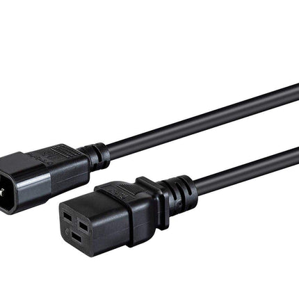 Monoprice Power Cord - 6 Feet - Black | IEC 60320 