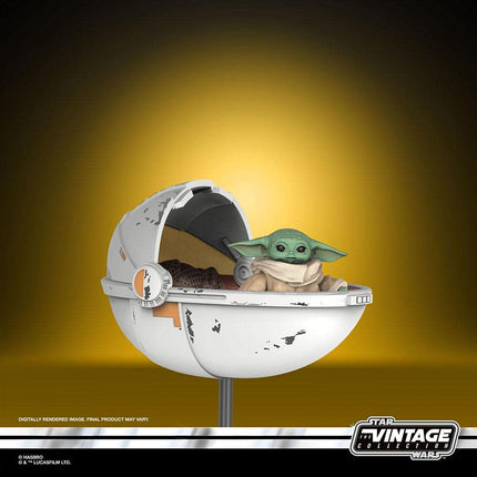 Star Wars The Vintage Collection The Child with Pram Toy, 9,5 cm-Scale The Mandalorian Action Figure, Toys for Kids Ages 4 and Up