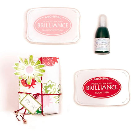 Tsukineko "Earth Tone" Brilliance Inkpad Set, Multiple Colours