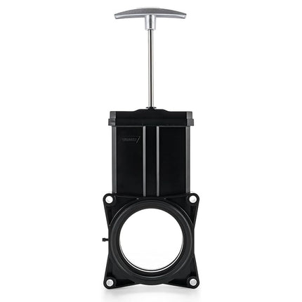 Camco RV Replacement Waste Valve with Handle - Features Heavy Duty Metal Handle & 3-Inch Diameter Valve Opening (39511)