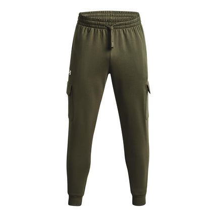 Under Armour Mens Rival Fleece Cargo Jogger Marine