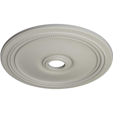 Ekena Millwork CM24DIPCF 24" OD x 3 5/8" ID x 1 1/4" P Diane Ceiling Medallion fits Canopies up to 6, Pot of Cream