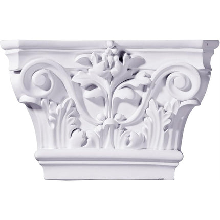 Ekena CAP08X02X05OD 8 3/8" 2 1/4" H Odessa Capital (Fits Pilasters up to 5 1/8" W x 1/2" D), Primed