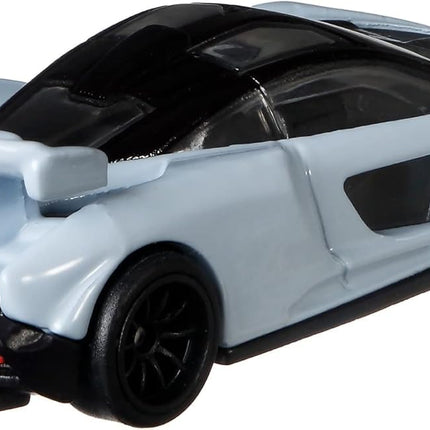 Hot Wheels Die Cast Modell McLAREN Senna - 1:64 Scale, Length 7 cm Premium Real Riders GRJ78