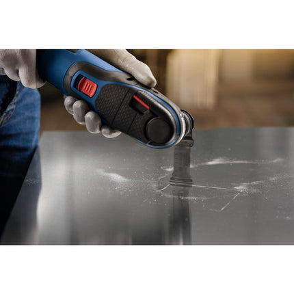 BOSCH OSM114CC 1-1/4 In. StarlockMax Oscillating Multi-Tool Curved-Tec Carbide Extreme Plunge Blade
