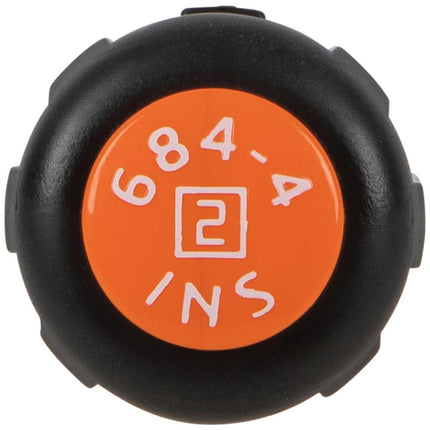 Klein Tools 6834INS Insulated Screwdriver, 1000V #2 Phillips Tip Screwdriver with 4-Inch Shank, Tip-Ident, Cushion-Grip Handle