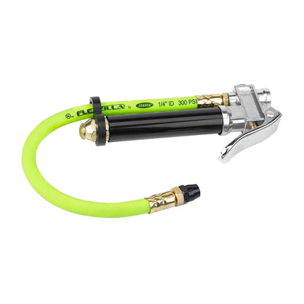 Legacy Manufacturing Flexzilla Premium Straight-On Tapered Chuck Inflator with 12 in. Hose (20-170 PSI) - AL2000FZ