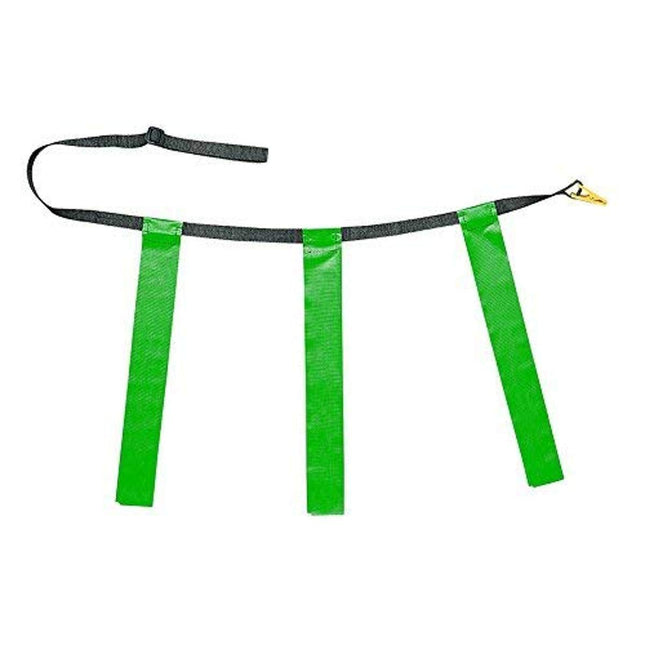 Champion Sports Triple Flag Football Set, Green, S