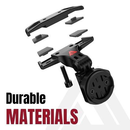 KOM Cycling Saddle Rail Mount for Cycling Radars Compatible with Garmin Varia and Wahoo Trackr (Saddle Rail)