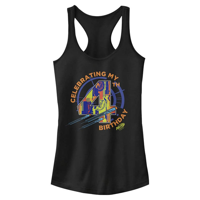 Hasbro Women's Celebrating My 4th Birthday T-Shirt