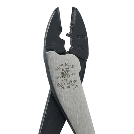 Crimping and Cutting Tool, Tapered Nose for 10 to 22 AWG Solderless Terminals and Connectors Klein Tools J1005