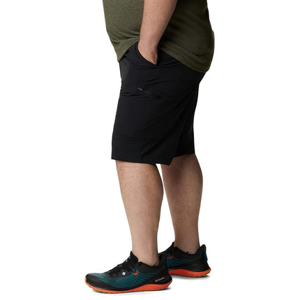 Columbia Men’s Hiking Cargo Shorts, SILVER RIDGE CARGO SHORT, Nylon, Black, Size: 38, AM4084
