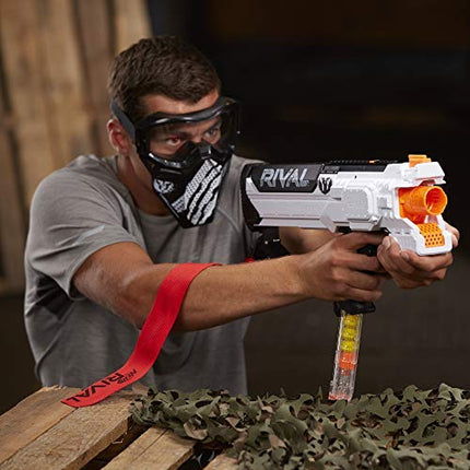 Pistola Nerf Rival Hera Mxvii 1200 Blanca de Combate