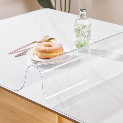 Leffora Clear Table Cover Protector 20 x 44 Inch, 