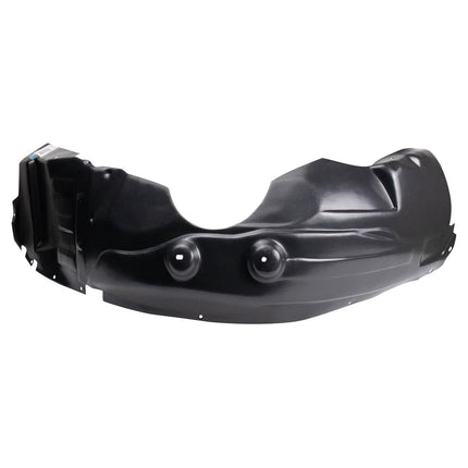 TRQ Front Left Inner Fender Liner Black Drivers Si